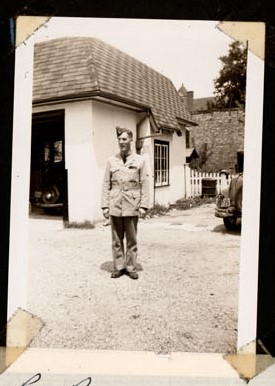 Photograph of R. Russell Haynes, Colborne Women's Institute Scrapbook