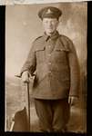 Studio portrait of Alex Mackie, Colborne Women's Institute Scrapbook