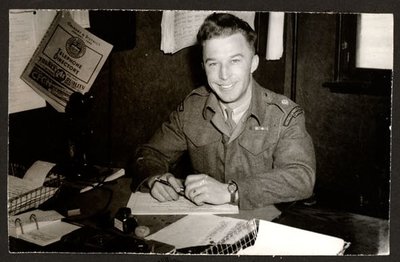 Photograph of Jack Armstrong, Colborne Women's Institute Scrapbook