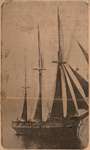 Newspaper photograph of the Oliver Mowat schooner, Colborne Women's Institute Scrapbook