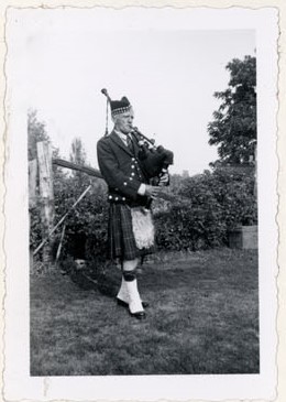 Photograph of Gordon MacGregor, Colborne Women's Institute Scrapbook