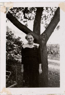 Photograph of Edna Roney Armstrong, Colborne Women's Institute Scrapbook