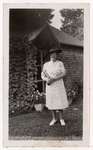 Photograph of Mrs. Henrietta (Hattie) McLaughlin, Colborne Women's Institute Scrapbook
