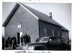 Photographs of Cramahe Baptist Church, Castleton Women's Institute scrapbook