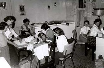 Mrytle Ducie and Majorie Hillborn, 4-H Homemaker Leaders, Castleton and Morganston, Cramahe Township