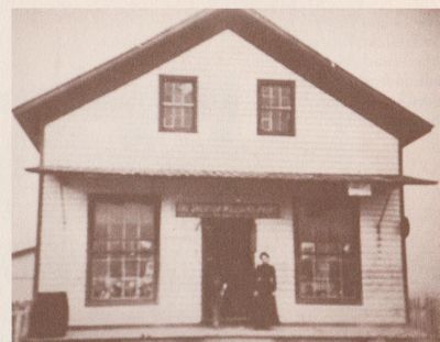 Photograph of Front Street store, Lockport