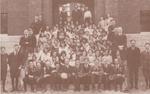 Class photograph, Colborne High School, Colborne, Cramahe township, 1923