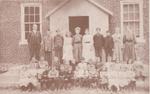 Class photograph, Sharon school, Cramahe Township, 1907-08