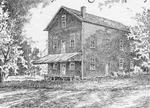 Sketch of the former Purdy Milling Company, Castleton