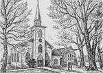 Sketch of Trinity Church, Colborne