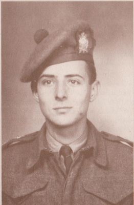 Studio portrait of Major Bernard Fox, Colborne, Cramahe Township