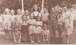 Class photograph, Sharon School, Colborne, Cramahe Township, 1946