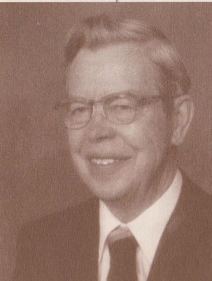 Studio portrait of Dr. Frank Pember, Cramahe Township