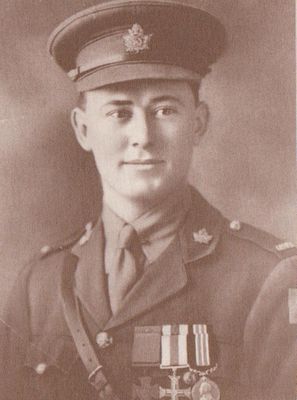 Photograph of Charles Rutherford, VC, MC, MM, Cramahe Township