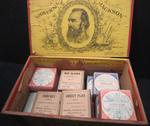 Stonewall Jackson cigar box, Griffis Drug Store, Colborne, Cramahe Township