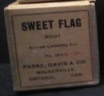 Sweet flag root, Griffis Drug Store, Colborne, Cramahe Township