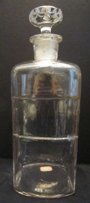 Glass bottle, Griffis Drug Store, Colborne, Cramahe Township