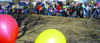 Photograph of Easter egg hunt 2005