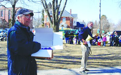 Photograph of Easter egg hunt 2005