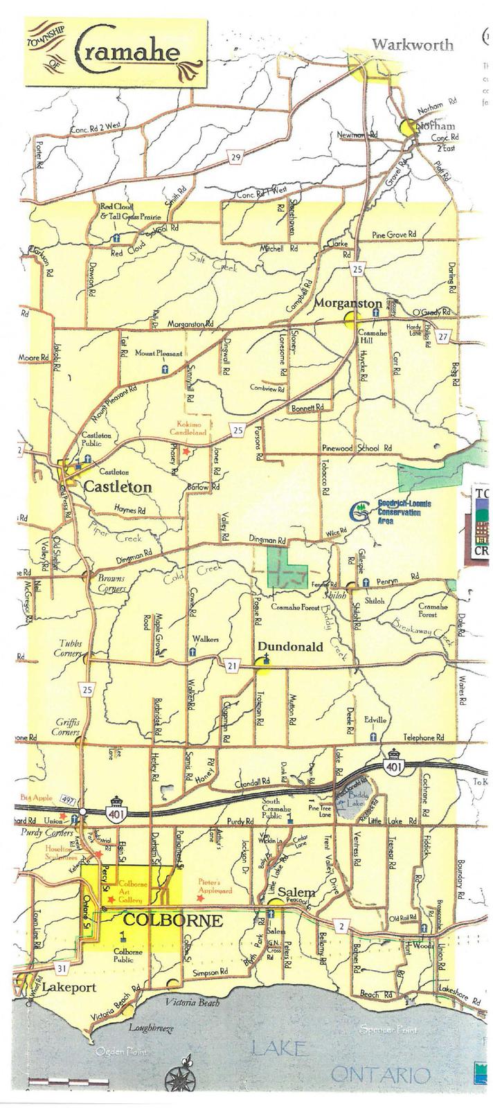 Cramahe Township map, exhibit