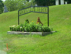 Photograph of Woods cemetery, Cramahe Township, photo by Greg Honey