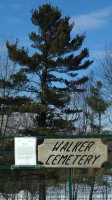 Walker cemetery, Cramahe Township