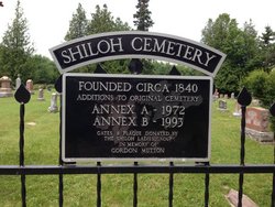 Shiloh cemetery, Cramahe Township