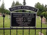 Shiloh cemetery, Cramahe Township