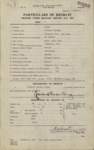 Richard Gordon Terry, Service Files, WWI, Cramahe Township