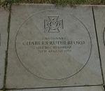 Charles Rutherford Victoria Cross Memorial stone, National Memorial Arboretum, Stratfordshire, England