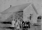 Class photograph, Shiloh School, School Section 21, Colborne, Cramahe Township, ca.1890