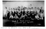 Class photograph, Colborne School, Room 2, Colborne, Cramahe Township, 1938