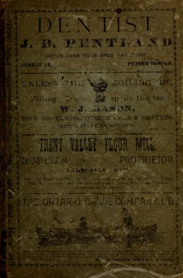 Farmers' and Classified Business Directory for the Counties of Durham, Northumberland, Peterborough and Victoria for 1887