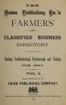 The Union Publishing Co's Farmers' & Business Directory for the counties of Durham, Northumberland, Peterborough, and Victoria 1886-7