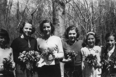 Sharon School, S.S.9, Edville, Cramahe Township, Arbour Day, 1951