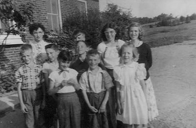 Class photograph, Union School, Cramahe Township