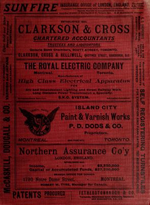 Dominion of Canada and Colony of Newfoundland Gazetteer and Classified Business Directory, 1899