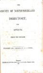 The County of Northumberland directory, for 1870-71