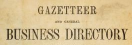 Gazetteers and Directories