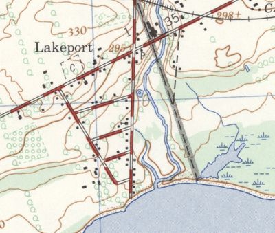 Lakeport, ON. 1:25,000. Map sheet 030N13E,F, [ed. 1], 1969