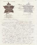 Transcript of a WWI letter originally published in Cobourg World, Walter Thomas Robus, Colborne, Cramahe Township