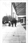 Wooden sidewalks, Colborne, Cramahe Township, ca.1900