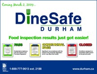 DineSafe ORONO Jan09