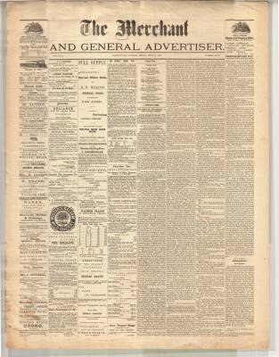 Merchant And General Advertiser (Bowmanville,  ON1869), 21 Apr 1871