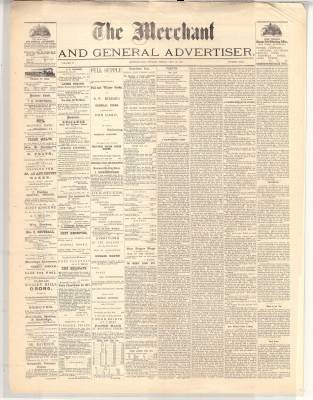 Merchant And General Advertiser (Bowmanville,  ON1869), 28 Jul 1871