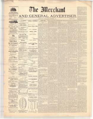 Merchant And General Advertiser (Bowmanville,  ON1869), 1 Sep 1871