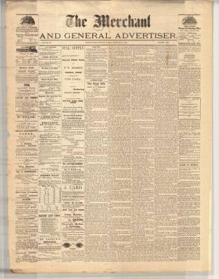 Merchant And General Advertiser (Bowmanville,  ON1869), 9 Feb 1872