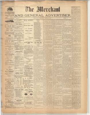 Merchant And General Advertiser (Bowmanville,  ON1869), 16 Feb 1872