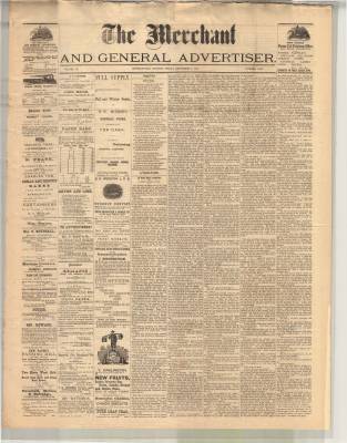 Merchant And General Advertiser (Bowmanville,  ON1869), 6 Sep 1872