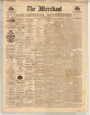 Merchant And General Advertiser (Bowmanville,  ON1869), 22 Nov 1872